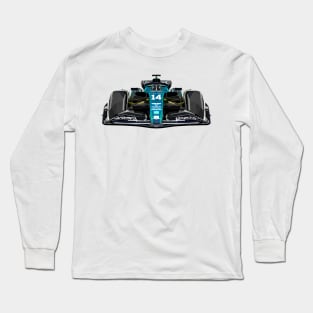 AMR23 Vector Art 14 Long Sleeve T-Shirt